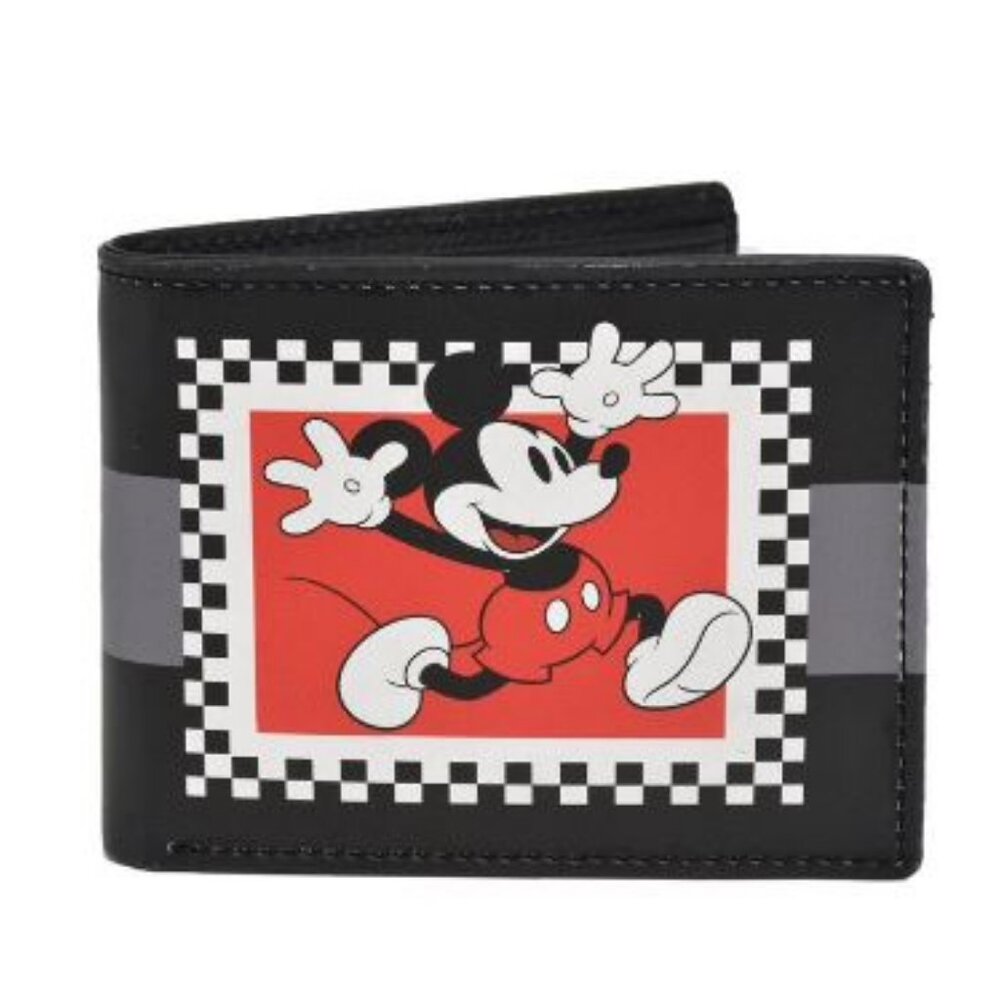 Disney Mickey Mouse  Bifold Wallet in a Decorative Tin Case